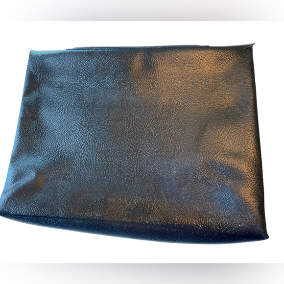 Vintage US Army Government Issue Black Vinyl Briefcase W/ Provenance RARE - Picture 4 of 12